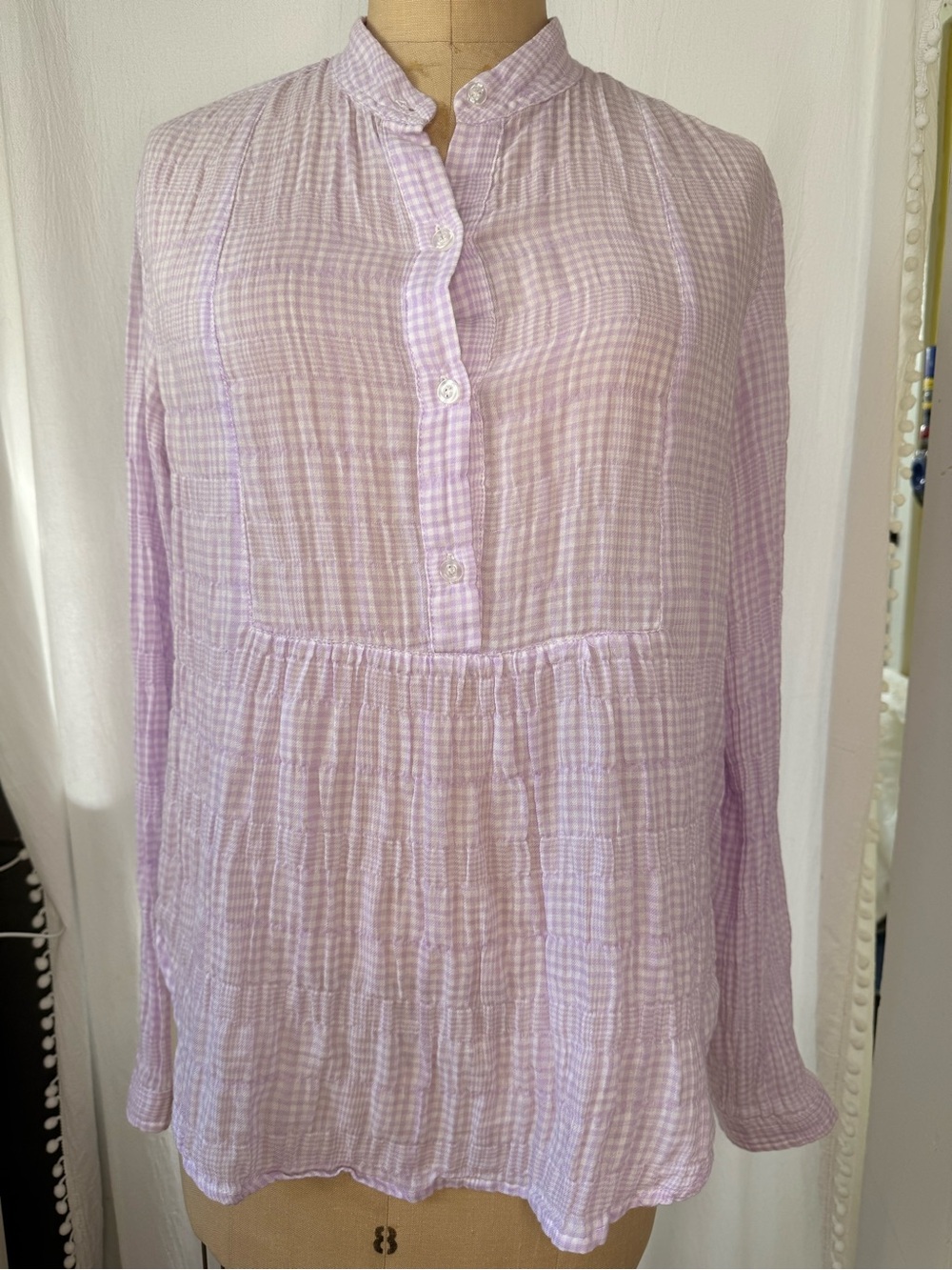 J Crew Light and Airy Top sz M